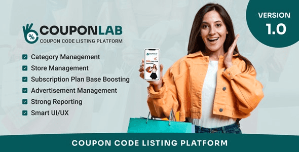[Fixed*] CouponLab v1.0 Coupon Code Listing Platform
