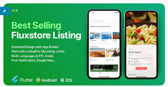 FluxStore Listing v3.10.5 The Best Directory WooCommerce app by Flutter