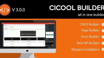 Cicool v3.4.3 – Page, Form, Rest API and CRUD Generator