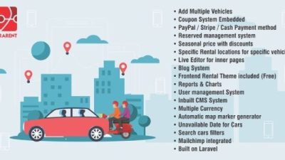 LaraRent Multipurpose Vehicle Rental System Laravel Script Free Download