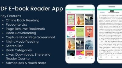 PDF Ebook Reader App + Admin App v1.0