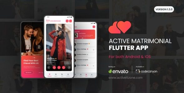 Active Matrimonial Flutter App v1.3