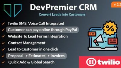 DevPremier CRM Convert Leads into Customers Free Download
