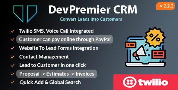 DevPremier CRM Convert Leads into Customers Free Download