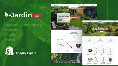 Jardin v1.0.0 – Gardening & Houseplants Equipment Responsive Shopify Theme