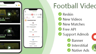 Football Videos ODDs Comparison and Live Score App + Admob Free Download