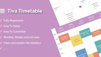 Tiva Timetable For PHP Free Download