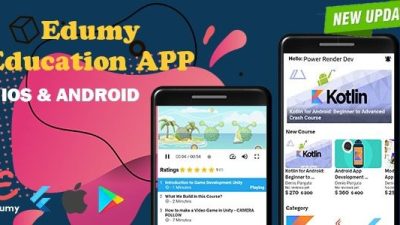 Edumy Education App, Quiz, Badge with Admin Panel Free Download