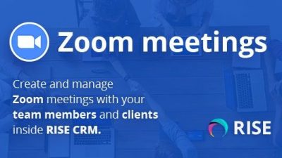 Zoom Integration for RISE CRM Free Download