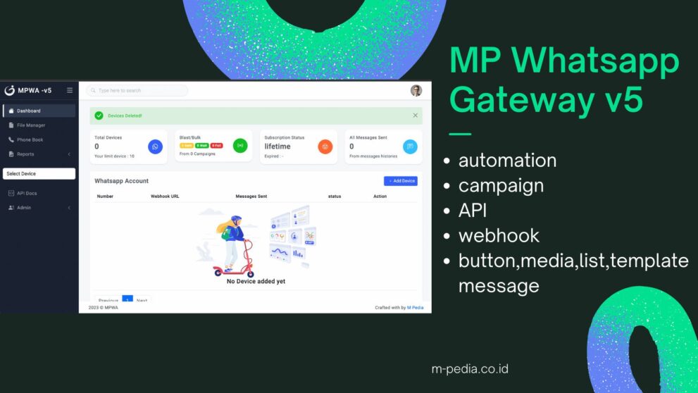Fixed* EXTENDED v5.5.0 Whatsapp Gateway Multi Device