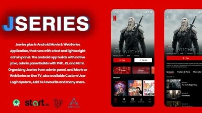 jserie + v1.0 Movies – TV Series, Anime With Laravel Admin Panel