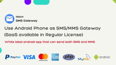 SMS Gateway v9.0.2 Use Your Android Phone as SMS/MMS Gateway (SaaS)