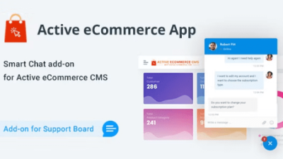 Active eCommerce Chat & Support App for Support Board