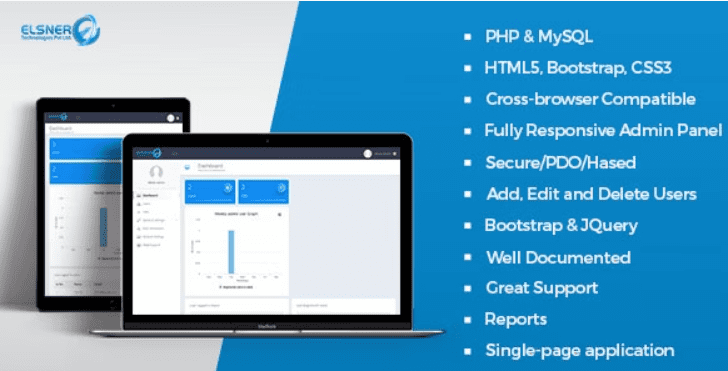 PHP Login Registration Script & User Management Admin Panel Nulled Free Download