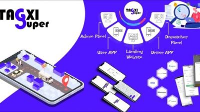 Tagxi Super v1.5 Taxi + Goods Delivery Complete Solution