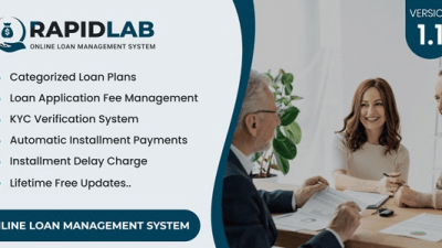 RapidLab v1.1 Online Loan Management System