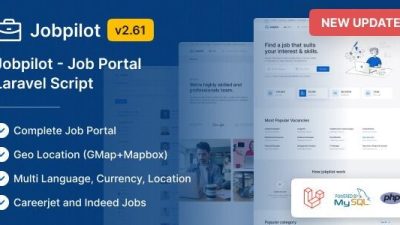 Jobpilot Nulled Job Portal Laravel Script Free Download