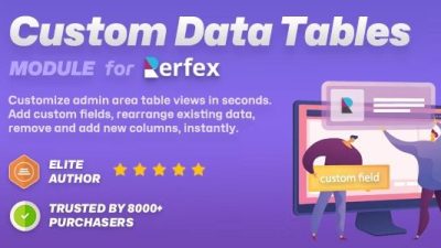 Custom Data Tables for Perfex CRM Free Download