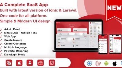 Easy Invoice A Complete Saas Package for Quick Invoices & Accounting Android IOS Website Free Download