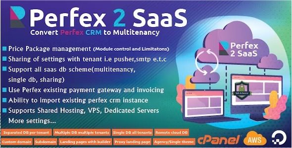 Perfex CRM SaaS Module - Transform Your Perfex CRM into a Powerful Multi-Tenancy Solution Free Download