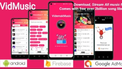 Videmak Music Automatic Music Downloading and streaming Android application Free Download