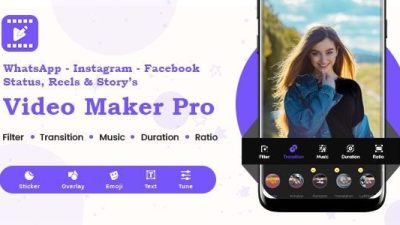 Instagram, FB, YouTube, WhatsApp Status – Story – Post – Reels Video Maker Pro v1.0.2