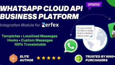 WhatsApp Cloud API Business Integration module for Perfex CRM Free Download