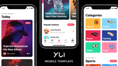 Yui v2.2 Mobile Template (21 August 2023)