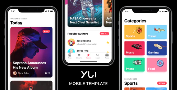Yui v2.2 Mobile Template (21 August 2023)
