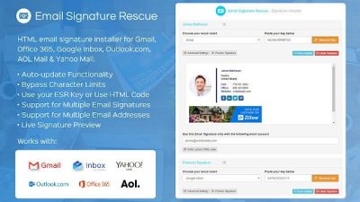 Email Signatures Plugin For 66biolinks or 66toolkit 1.0 update for v40
