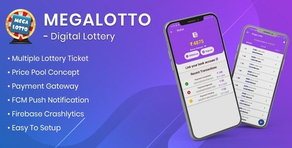 MegaLotto (v2.0) Digital Lottery App