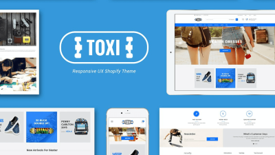 Toxi (v2.0.0) Responsive UX Shopify Theme
