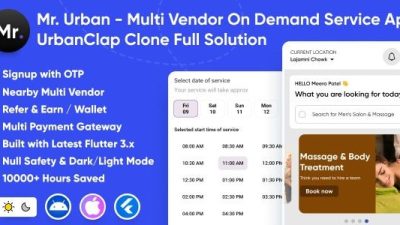 Mr. Urban v1.0 Multi Vendor On Demand Home Service App | UrbanClap Clone | Android & iOS Full Solution