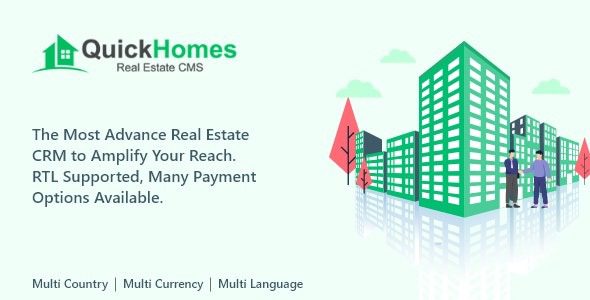 Fixed* QuickHomes v1.3 Real Estate CMS PHP System 