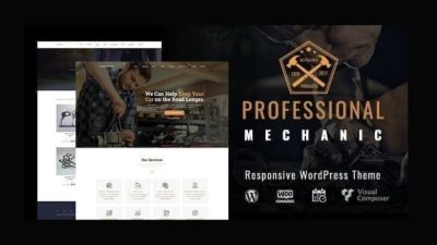 Mechanic (v1.1.1) Auto Repair WordPress Theme