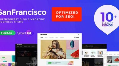 SanFrancisco v1.19 MultiConcept Blog & Magazine WordPress Theme