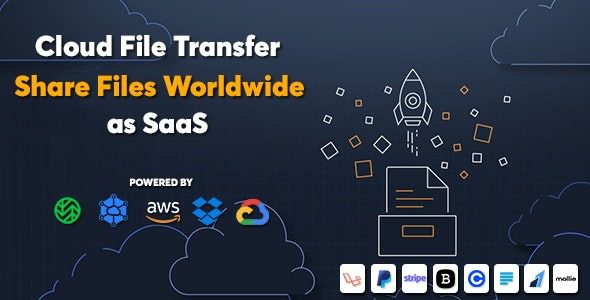 Fixed* Cloud File Transfer v1.0.0 File Share and File Transfer Service as SaaS
