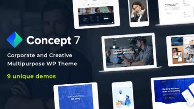 Concept Seven (v1.25) Responsive Multipurpose WordPress Theme