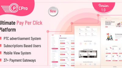 Fixed* PTC Pro (v1.0) A Complete Pay Per Click Platform