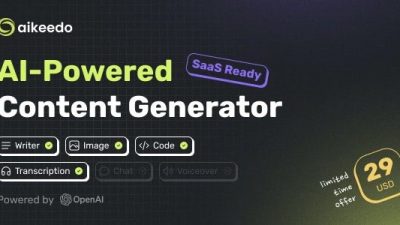 Fixed* Aikeedo (v1.3.5) AI Powered Content Platform – SaaS Ready