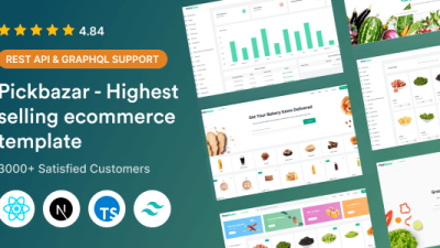 Pickbazar v10.0.0 React GraphQL Ecommerce Template