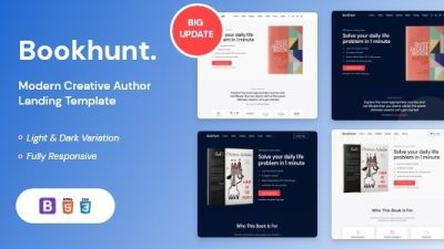 bookhunt模板下载