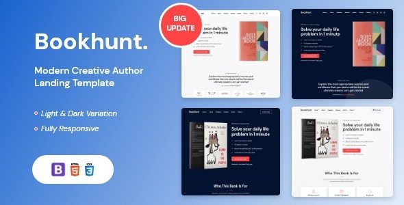 bookhunt模板下载