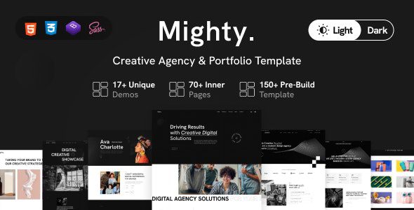 Mighty模板下载