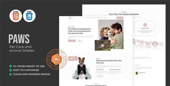 Paws模板下载