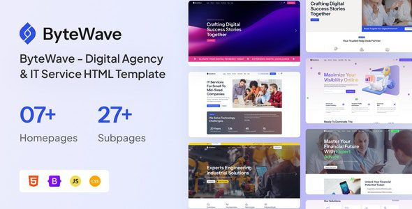 ByteWave模板下载