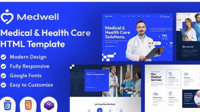 Medwell模板下载