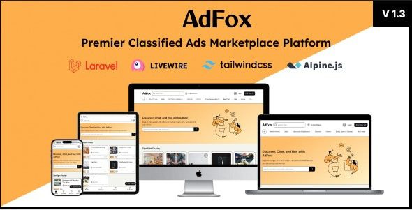 v1.3 AdFox: Dual-Experience Classified Ads with App-Like Feel on Mobile & Web Interface