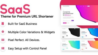 SaaS Theme for Premium URL Shortener v5.5