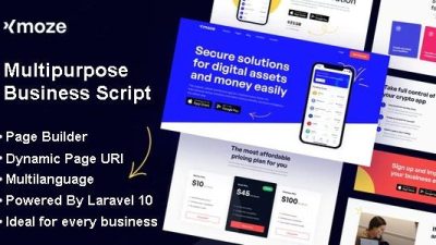 Xmoze v1.0.0 Multipurpose Business Script